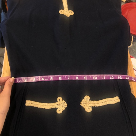 Vintage Dress with Embroidered Detail and Buttons - Picture 7 of 7